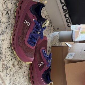 On Running Women's Sneakers in Purple and Pink